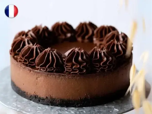 Tarta Mousse de Queso y Chocolate